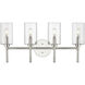 Chastine 4 Light 25.50 inch Bathroom Vanity Light